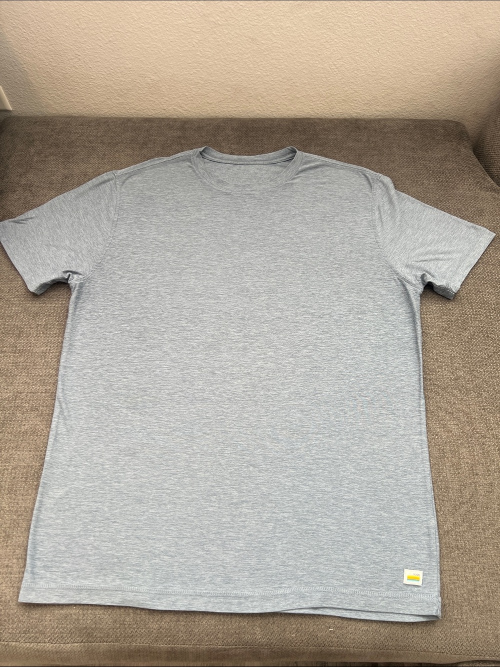 Vuori Light blue Short Sleeve Crew Tee
